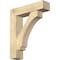 Ekena Millwork Imperial Block Rough Sawn Bracket w/ Offset Brace, Douglas Fir, 8"W x 32"D x 38"H BKT0806X32X38IMP05RDF - alternate 1